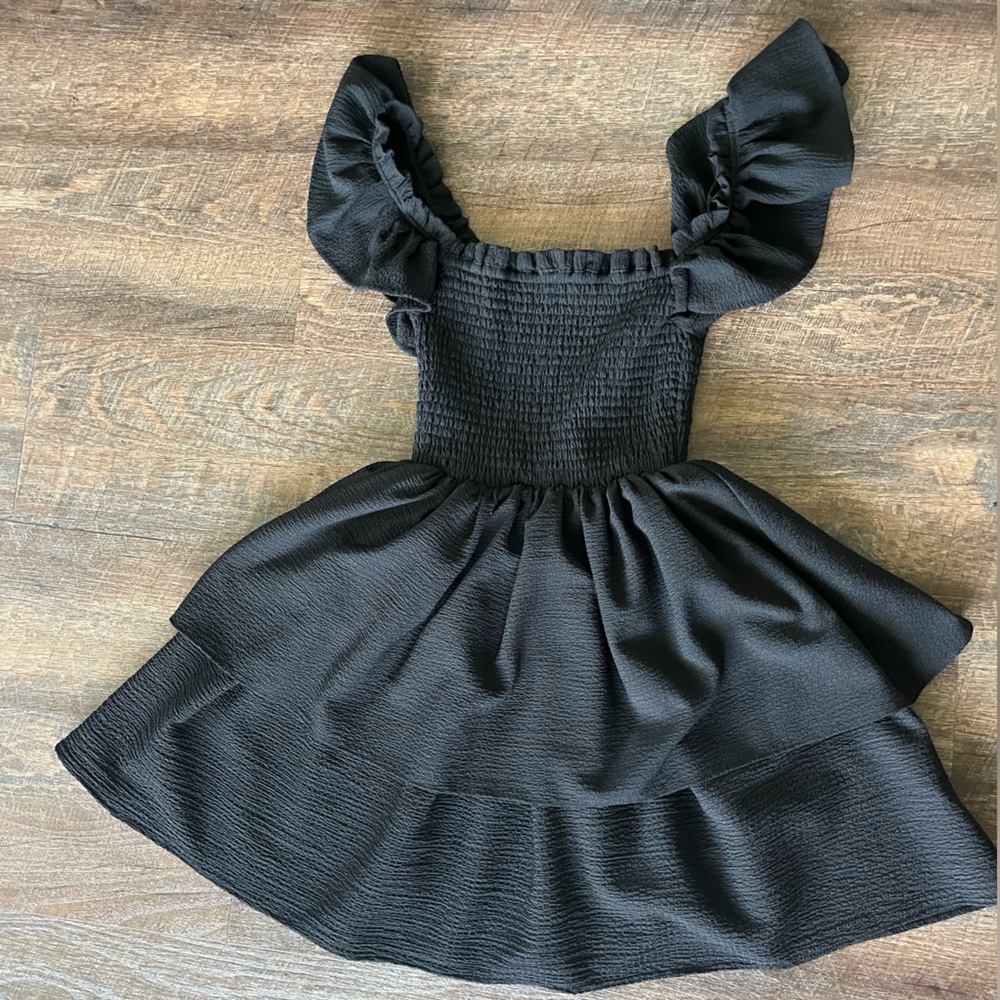 Express Black Textured Dress